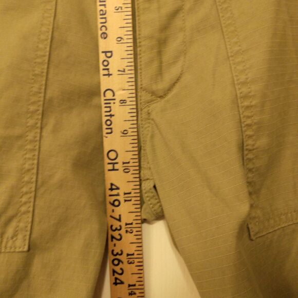 Eddie Bauer cargo pants mens 30x32 khaki tan ripstop surplus malt 5700 - Picture 5 of 11